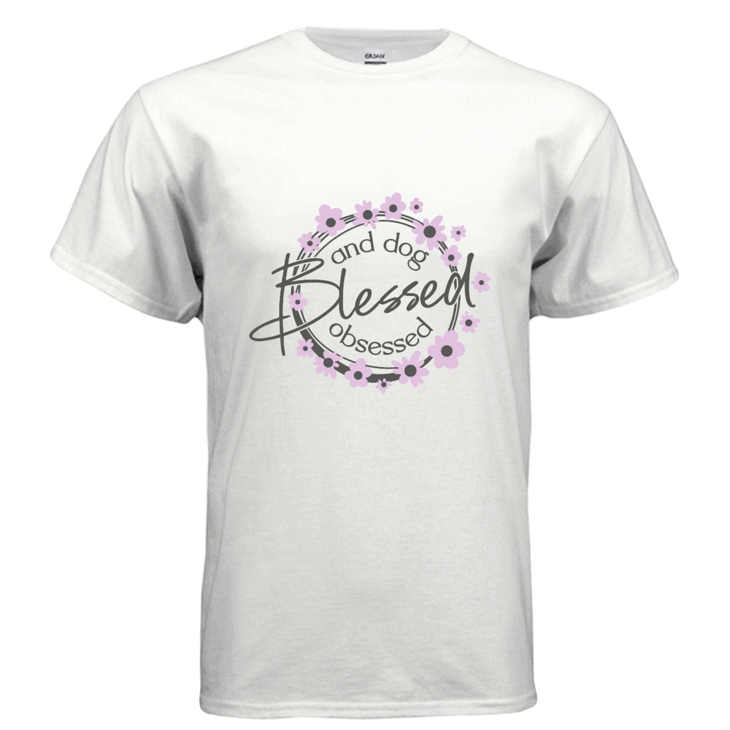 Blessed Dog Obsessed T-Shirt - Proud Dog Parent Lifestyle - Purrfect Pet Haven