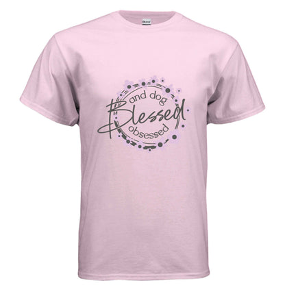 Blessed Dog Obsessed T-Shirt - Proud Dog Parent Lifestyle - Purrfect Pet Haven