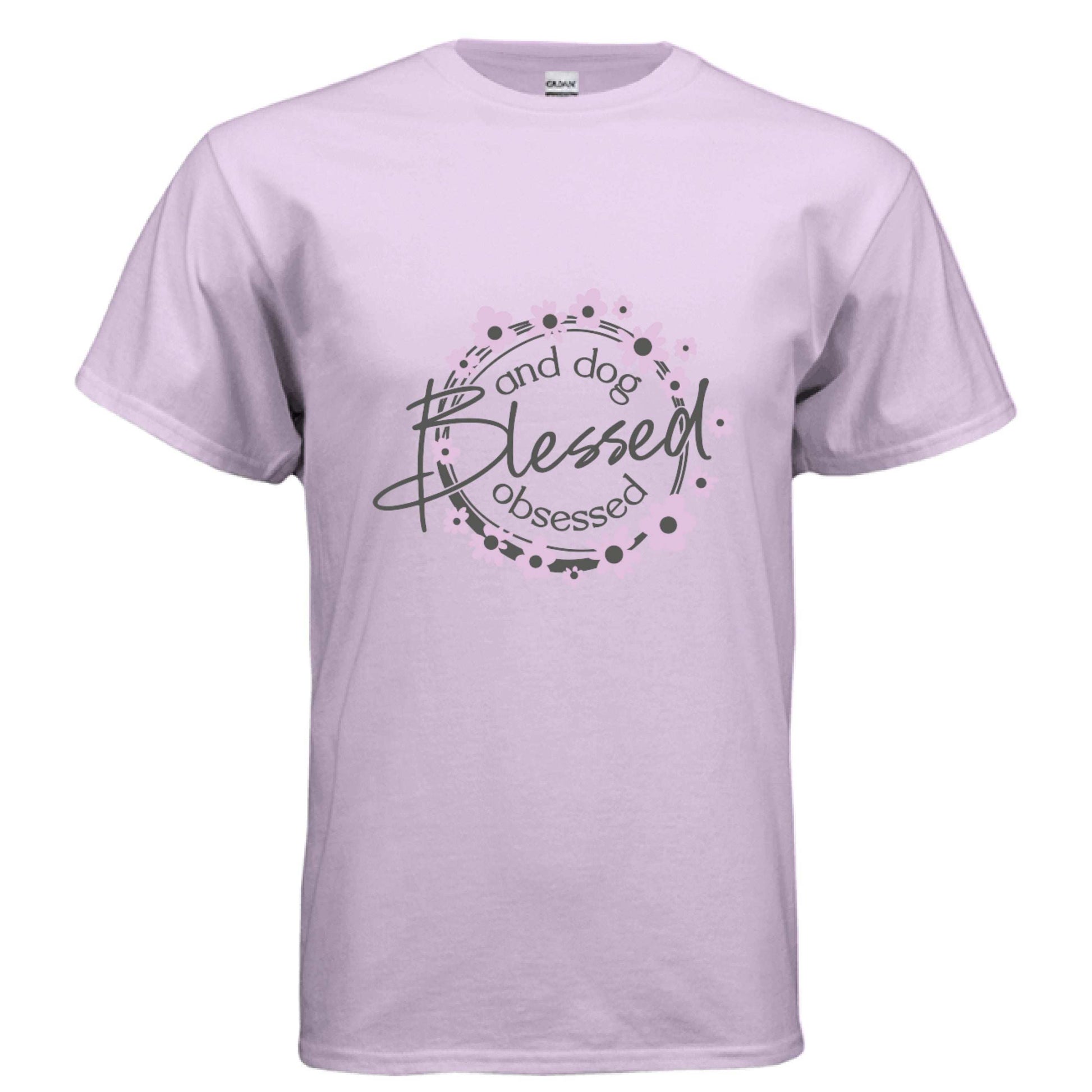 Blessed Dog Obsessed T-Shirt - Proud Dog Parent Lifestyle - Purrfect Pet Haven