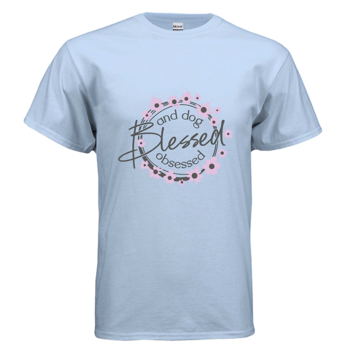 Blessed Dog Obsessed T-Shirt - Proud Dog Parent Lifestyle - Purrfect Pet Haven