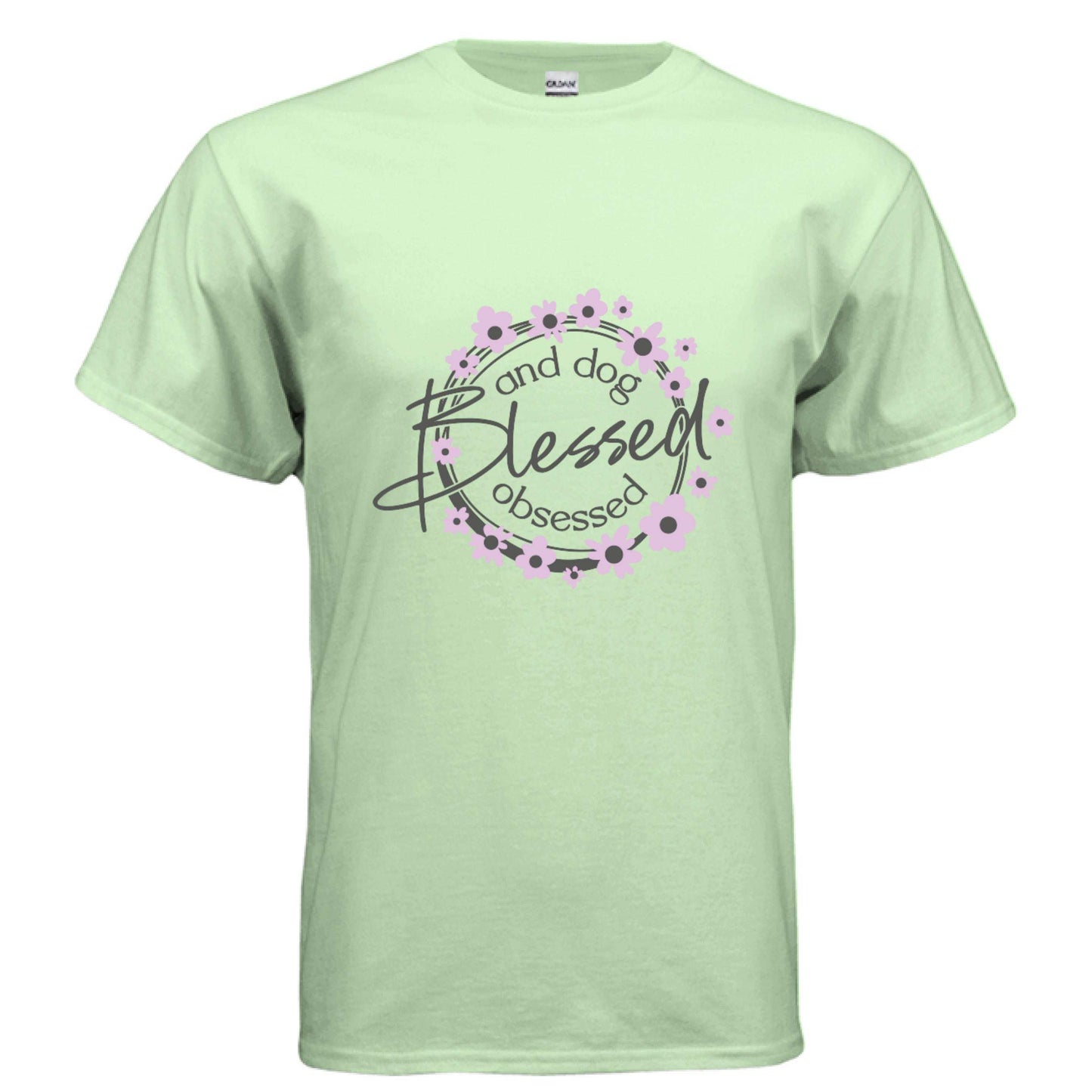 Blessed Dog Obsessed T-Shirt - Proud Dog Parent Lifestyle - Purrfect Pet Haven