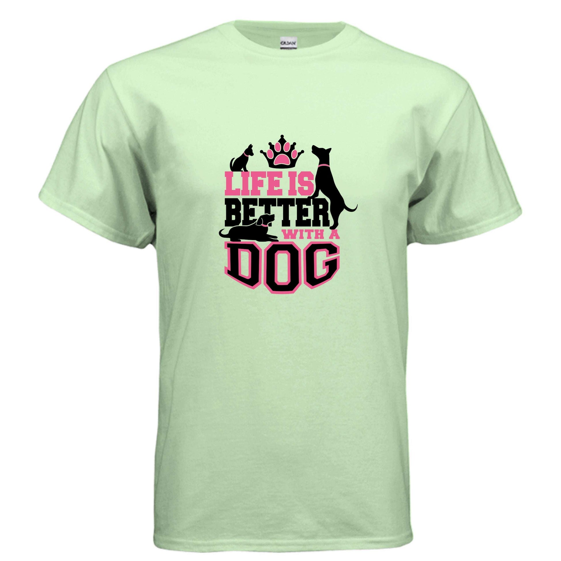 Life is Better With a Dog T-Shirt - Dog Parent Lifestyle - Purrfect Pet Haven