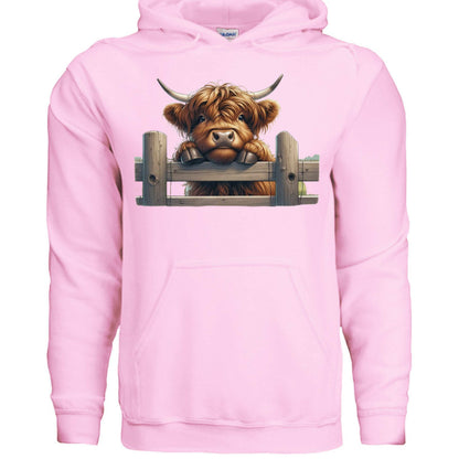 Highland Cow Hoodie with Fluffy Design for Farm Lovers - Purrfect Pet Haven