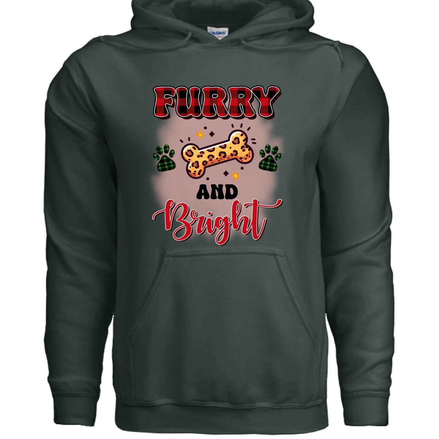 Furry and Bright Holiday Hoodie for Pet Lovers - Cozy Gift - Purrfect Pet Haven
