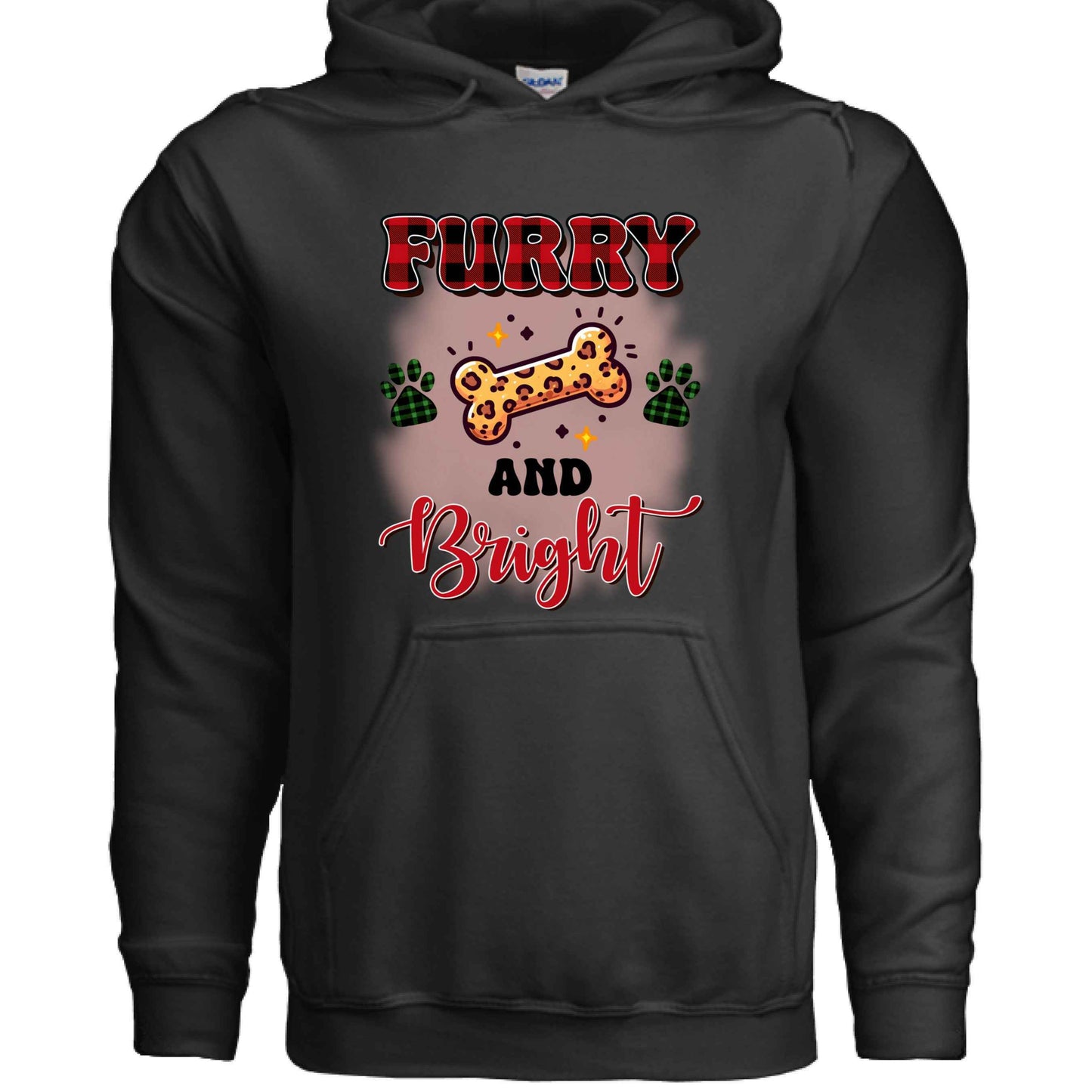 Furry and Bright Holiday Hoodie for Pet Lovers - Cozy Gift - Purrfect Pet Haven
