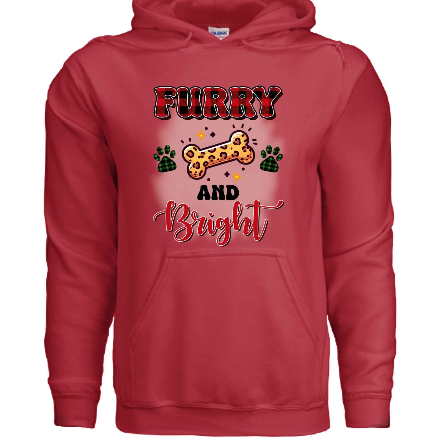 Furry and Bright Holiday Hoodie for Pet Lovers - Cozy Gift - Purrfect Pet Haven