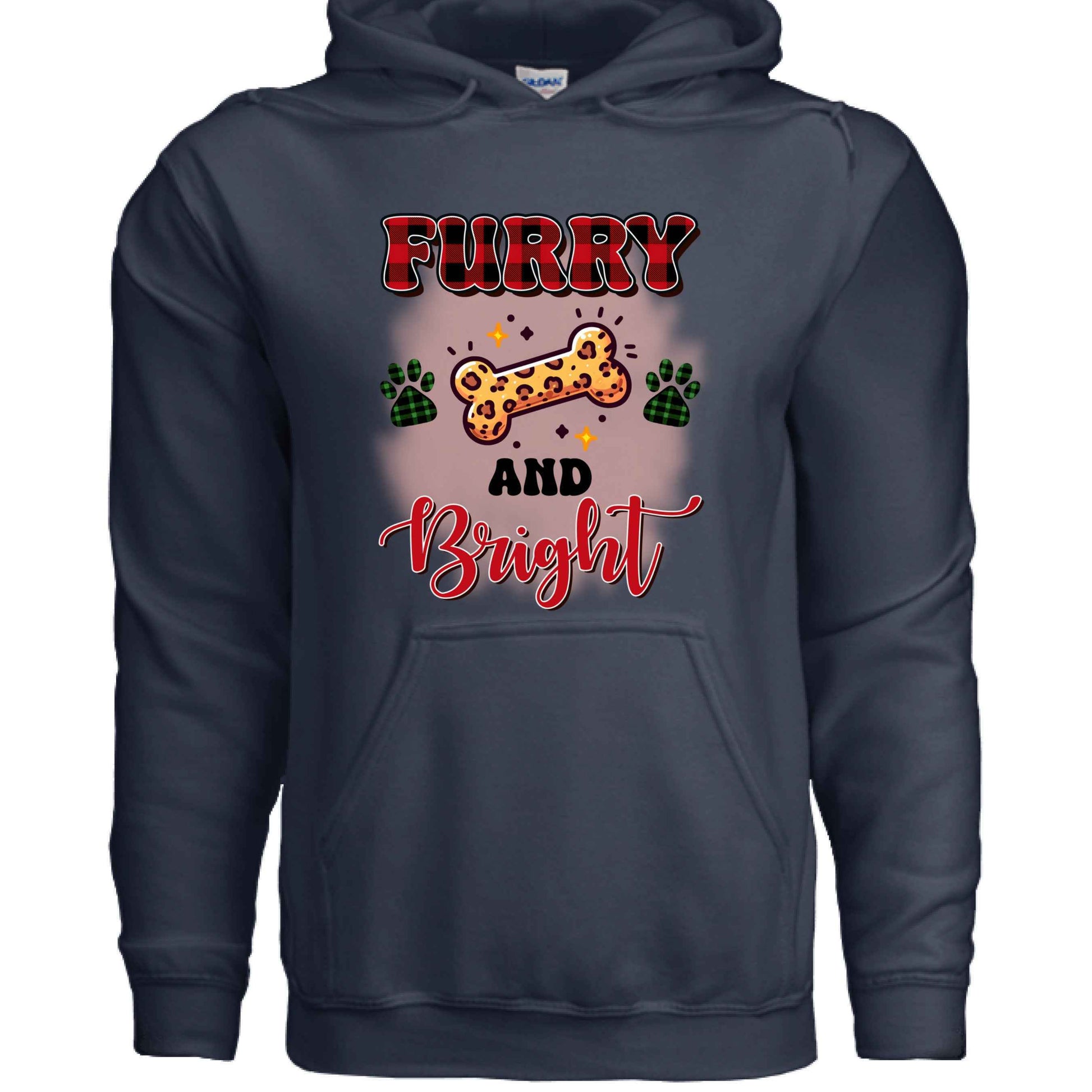 Furry and Bright Holiday Hoodie for Pet Lovers - Cozy Gift - Purrfect Pet Haven