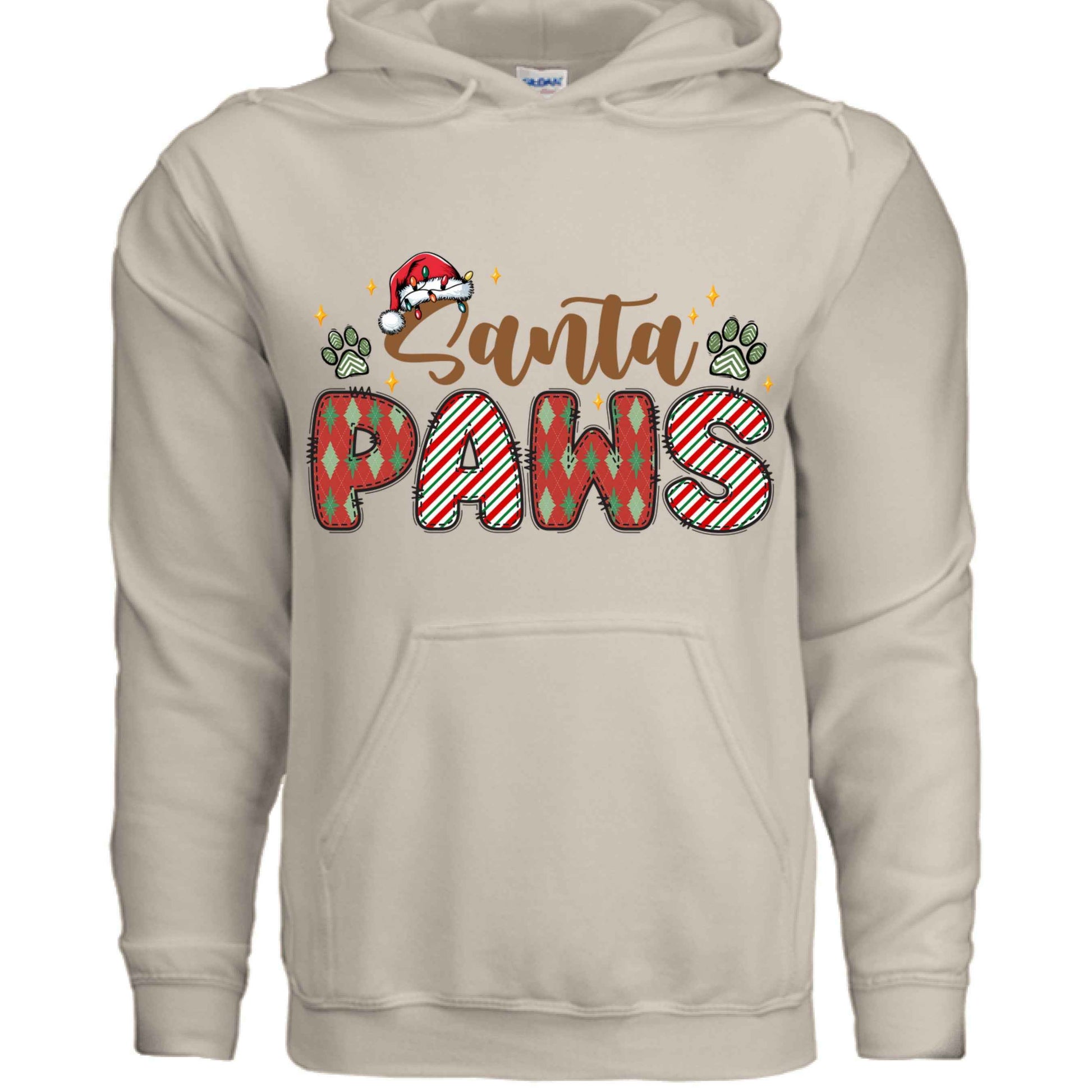 Santa Paws Holiday Hoodie for Dog Lovers - Cozy Festive Gift - Purrfect Pet Haven