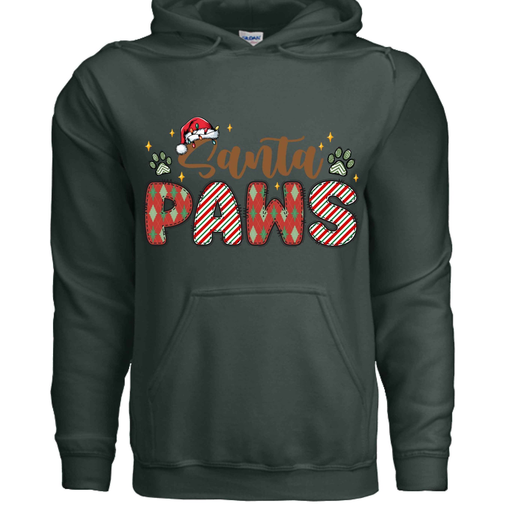 Santa Paws Holiday Hoodie for Dog Lovers - Cozy Festive Gift - Purrfect Pet Haven