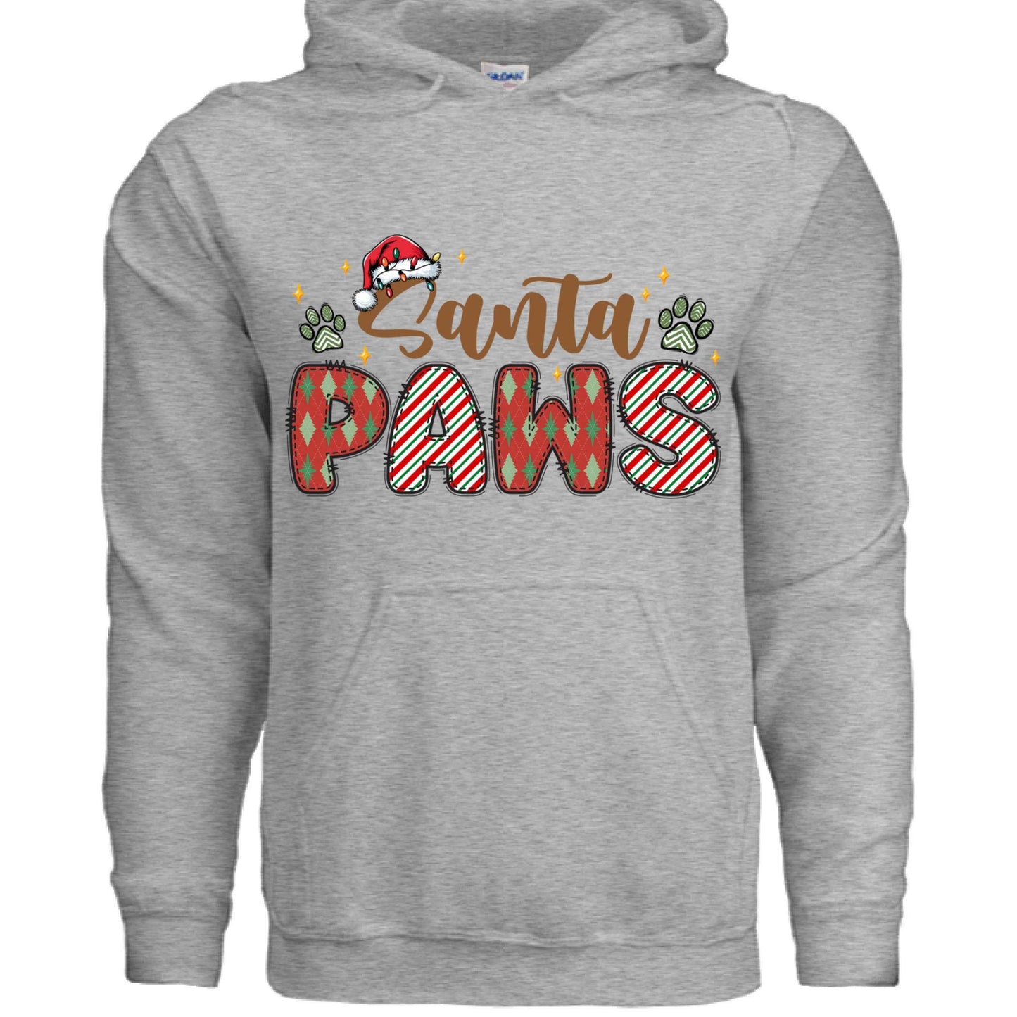 Santa Paws Holiday Hoodie for Dog Lovers - Cozy Festive Gift - Purrfect Pet Haven