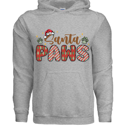 Santa Paws Holiday Hoodie for Dog Lovers - Cozy Festive Gift - Purrfect Pet Haven