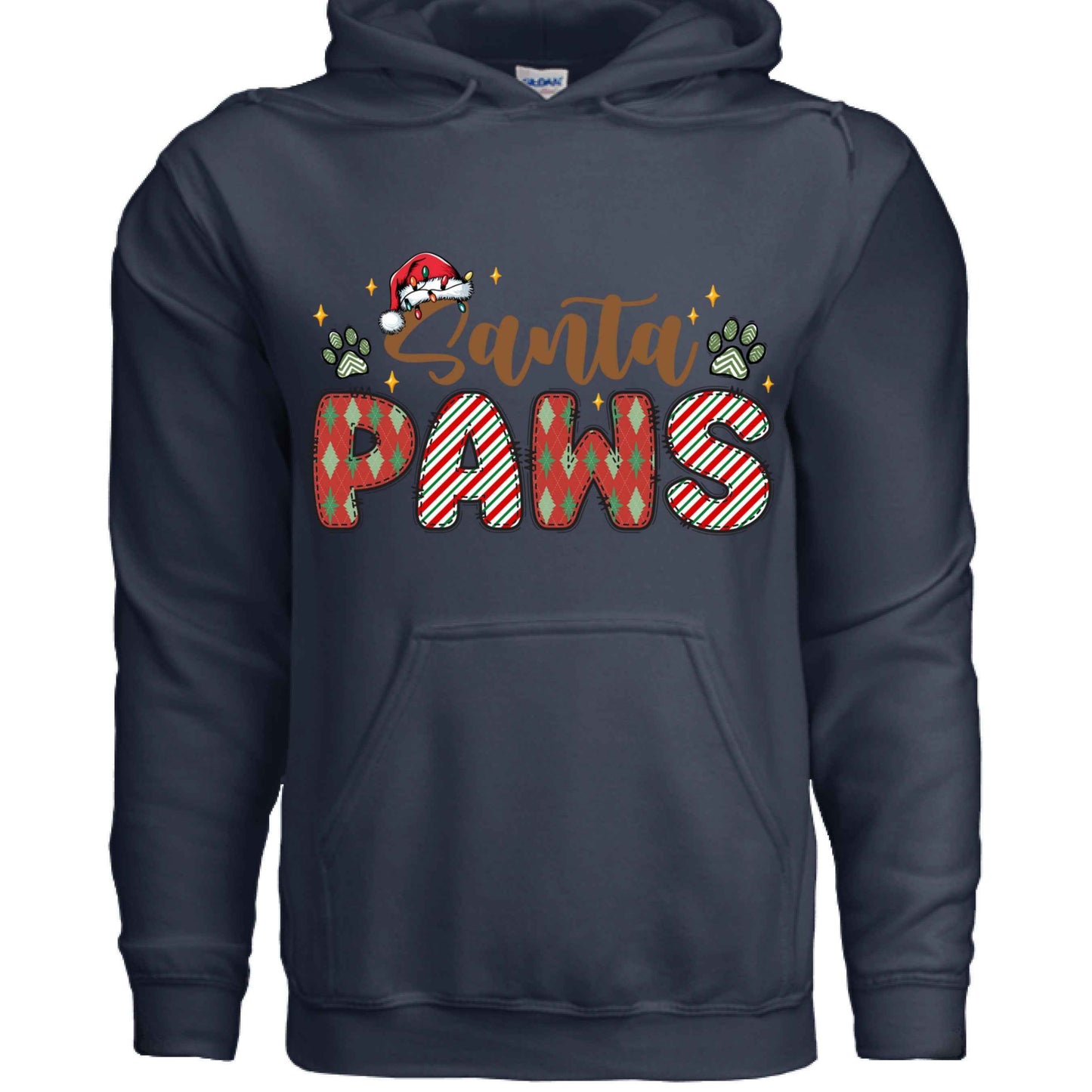 Santa Paws Holiday Hoodie for Dog Lovers - Cozy Festive Gift - Purrfect Pet Haven