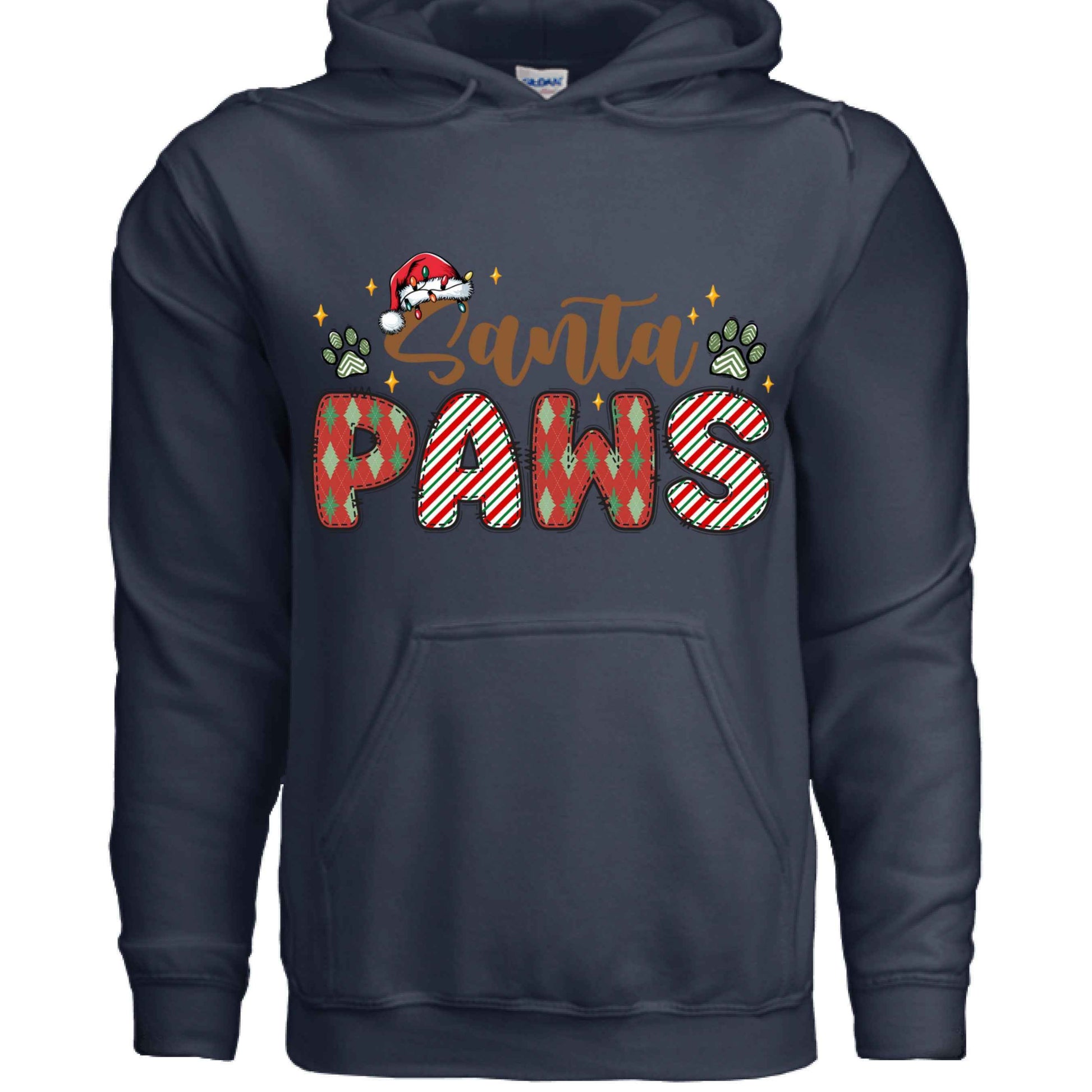 Santa Paws Holiday Hoodie for Dog Lovers - Cozy Festive Gift - Purrfect Pet Haven