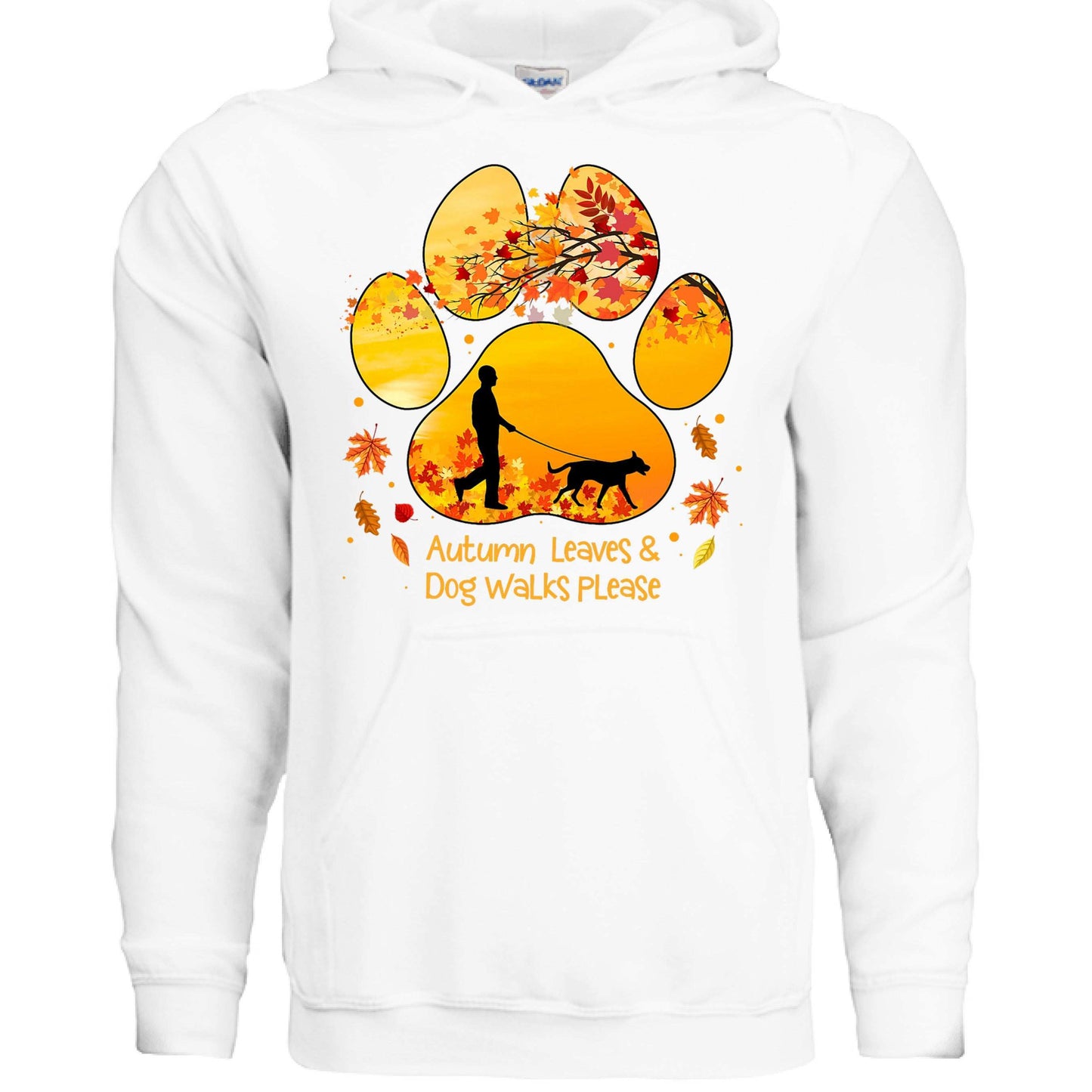 Autumn Leaves Dog Hoodie - Cozy Fall Pet Lover Sweatshirt - Purrfect Pet Haven