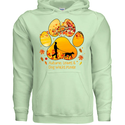 Autumn Leaves Dog Hoodie - Cozy Fall Pet Lover Sweatshirt - Purrfect Pet Haven