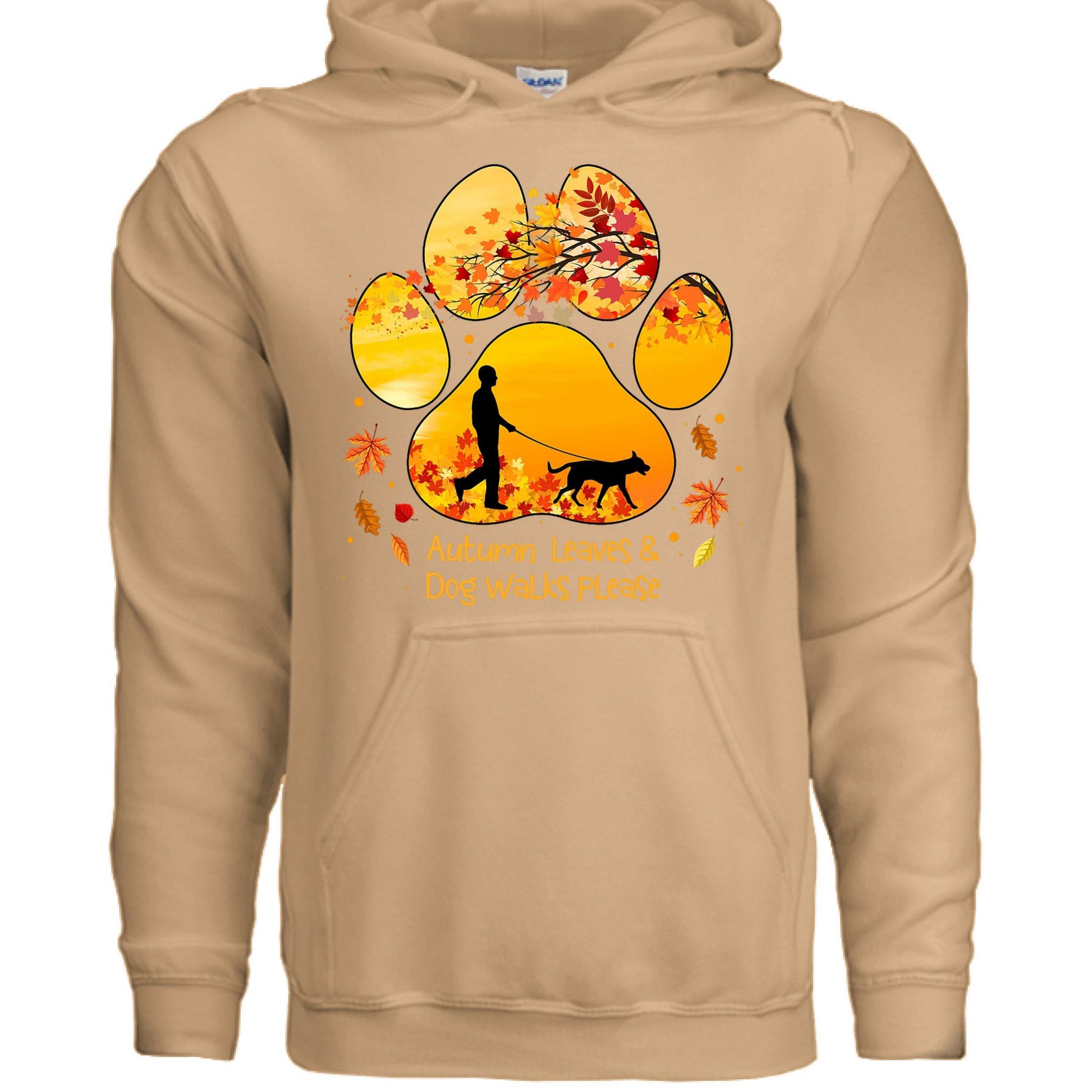 Autumn Leaves Dog Hoodie - Cozy Fall Pet Lover Sweatshirt - Purrfect Pet Haven