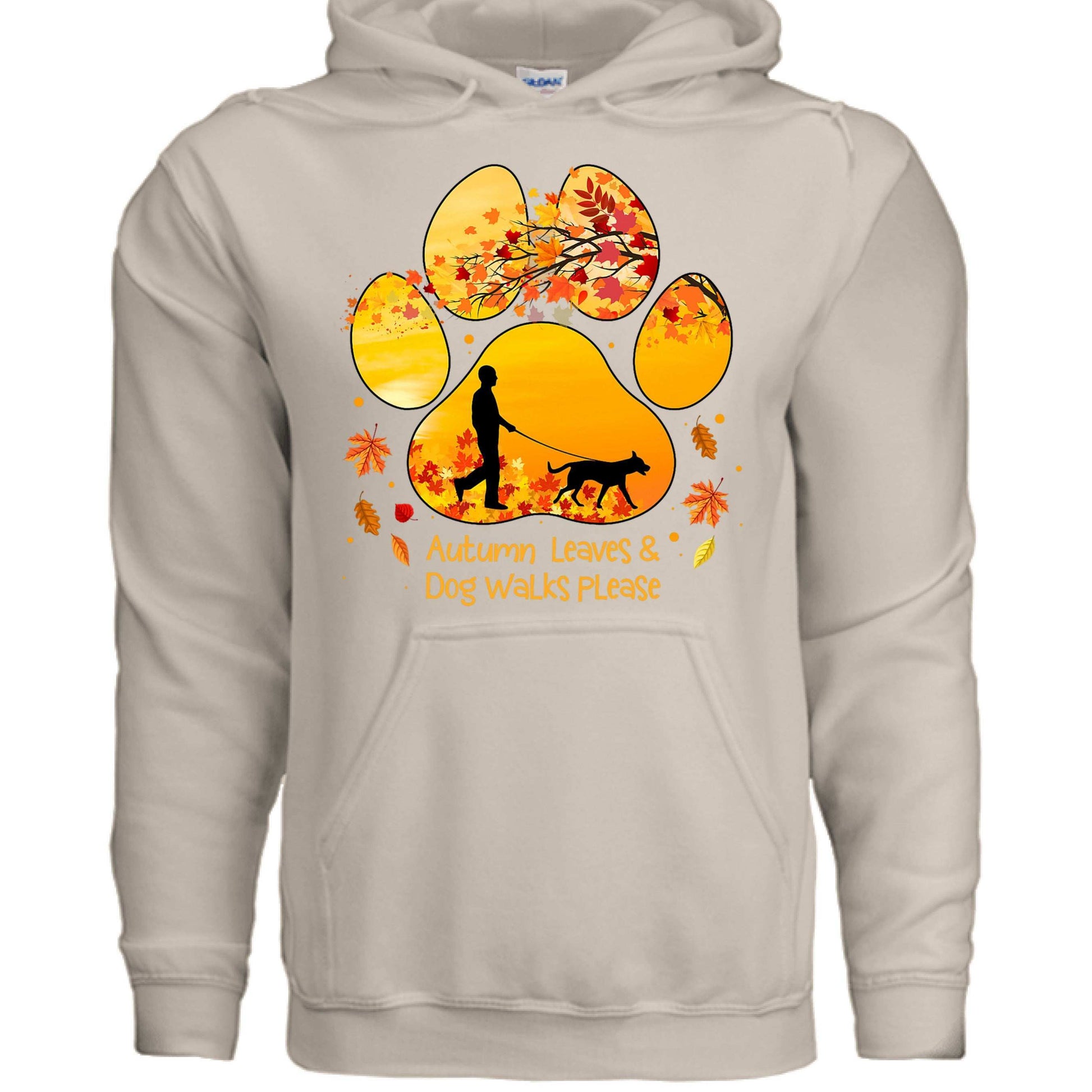 Autumn Leaves Dog Hoodie - Cozy Fall Pet Lover Sweatshirt - Purrfect Pet Haven