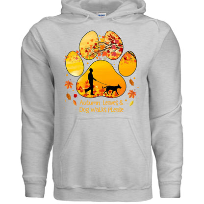 Autumn Leaves Dog Hoodie - Cozy Fall Pet Lover Sweatshirt - Purrfect Pet Haven
