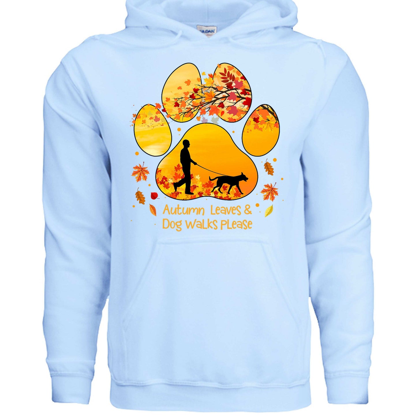 Autumn Leaves Dog Hoodie - Cozy Fall Pet Lover Sweatshirt - Purrfect Pet Haven