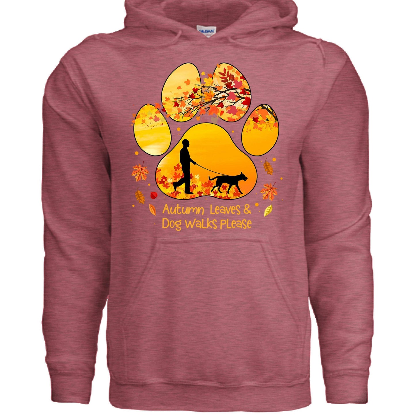 Autumn Leaves Dog Hoodie - Cozy Fall Pet Lover Sweatshirt - Purrfect Pet Haven