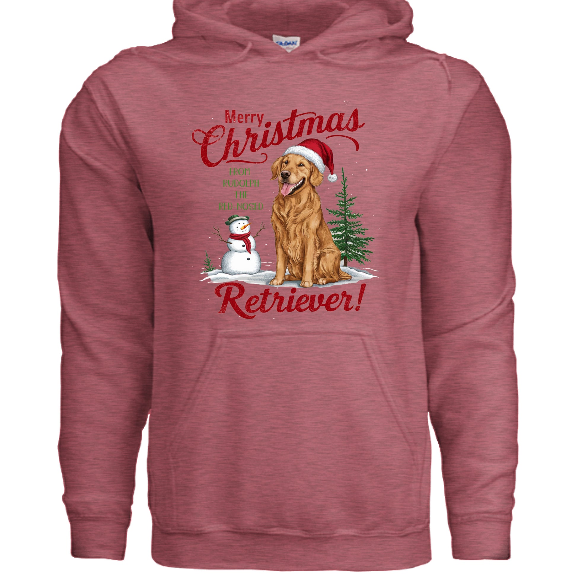 Heather Sport Scarlet Red - FRONT