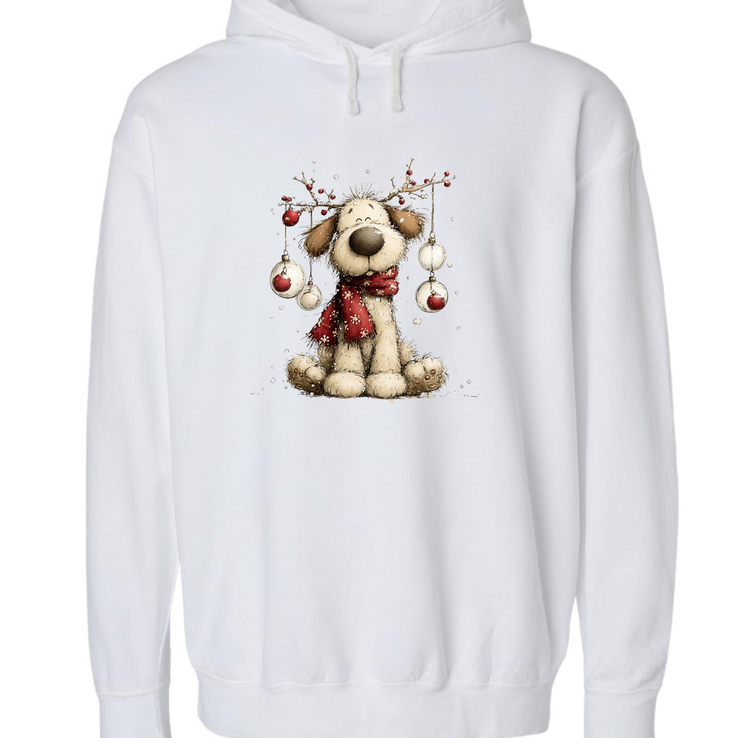 Decorated Whimsy Pup - Comfort Colors Dog Lover Sweatshirt - Purrfect Pet Haven