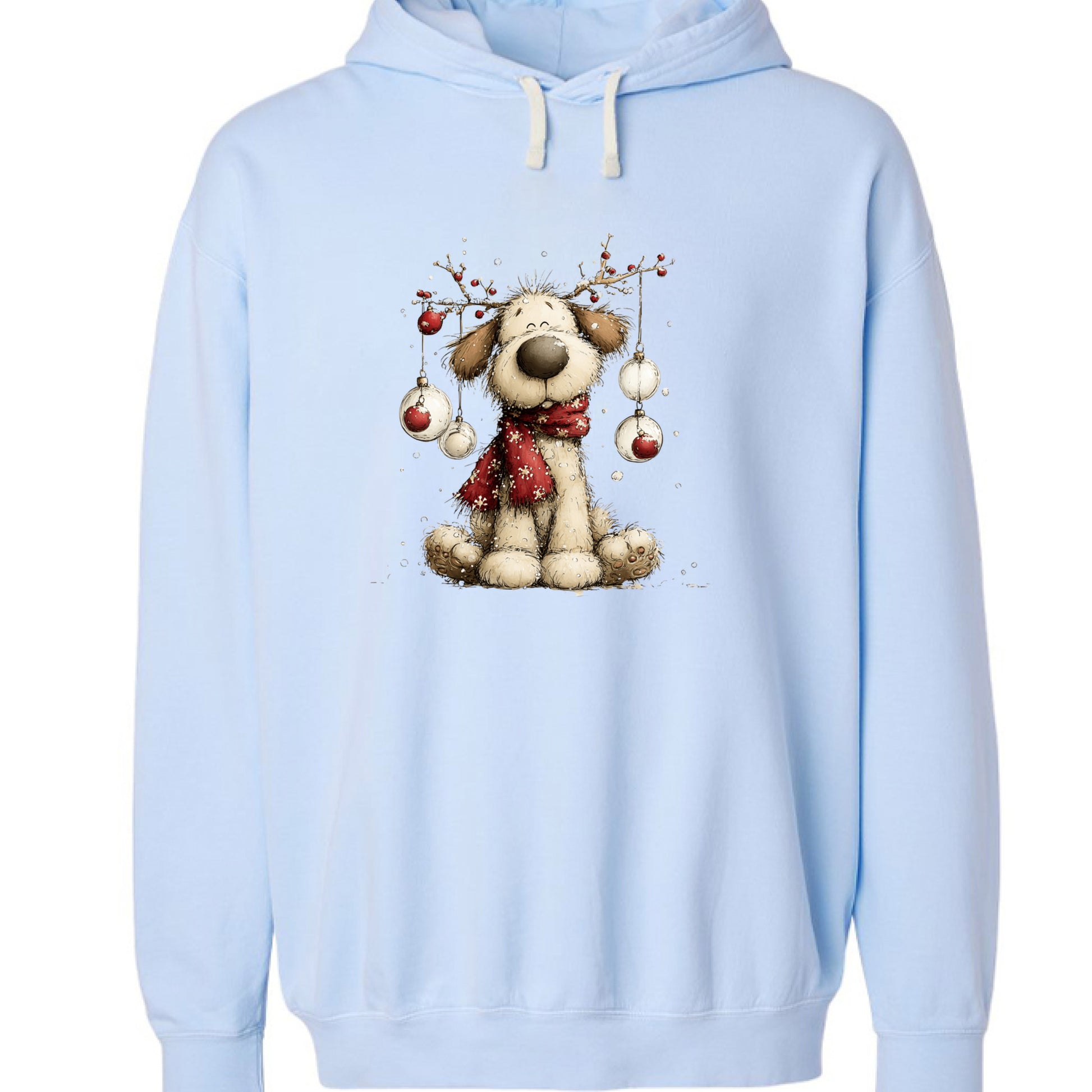 Decorated Whimsy Pup - Comfort Colors Dog Lover Sweatshirt - Purrfect Pet Haven