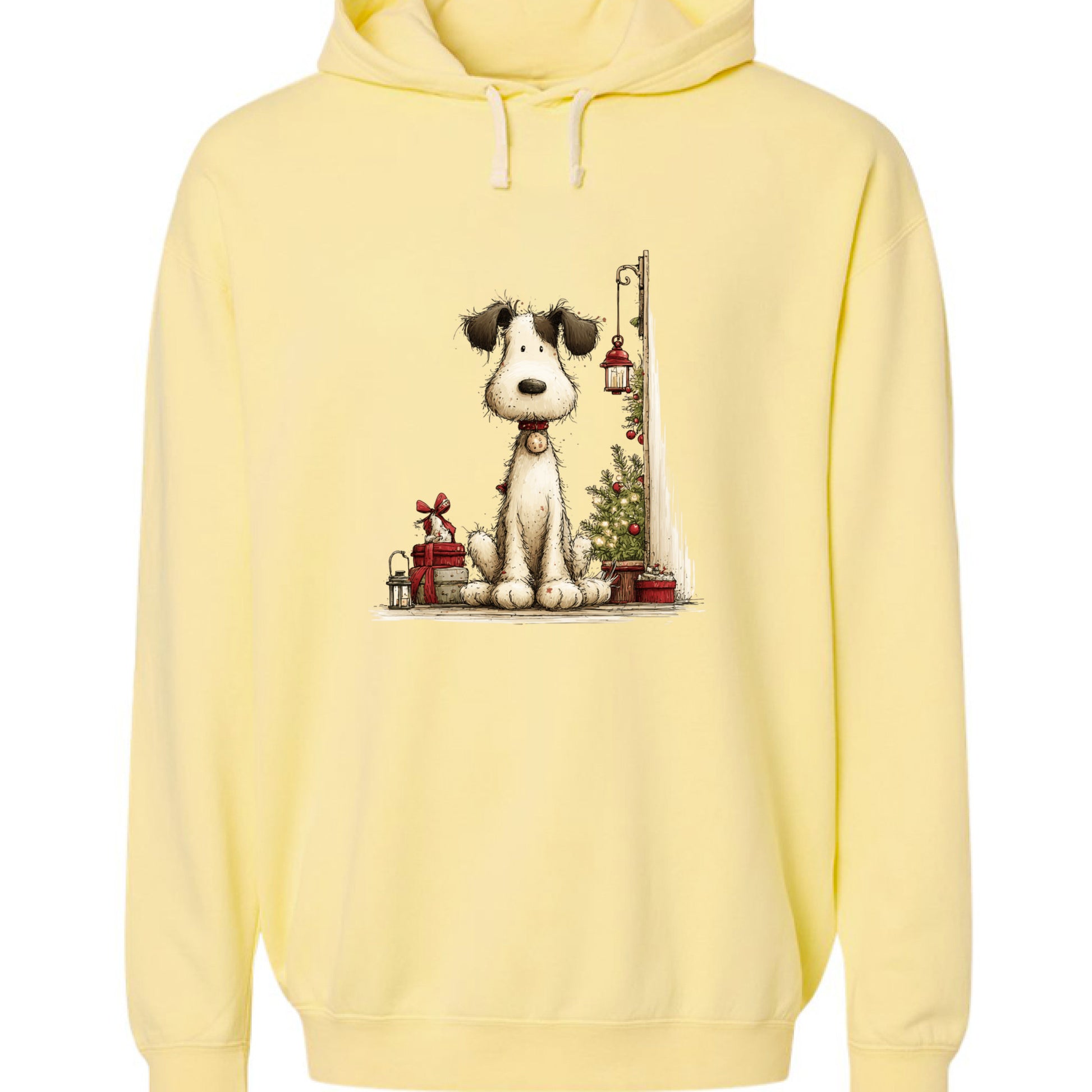 Whimsy Holiday Scene - Comfort Colors Festive Sweatshirt - Purrfect Pet Haven