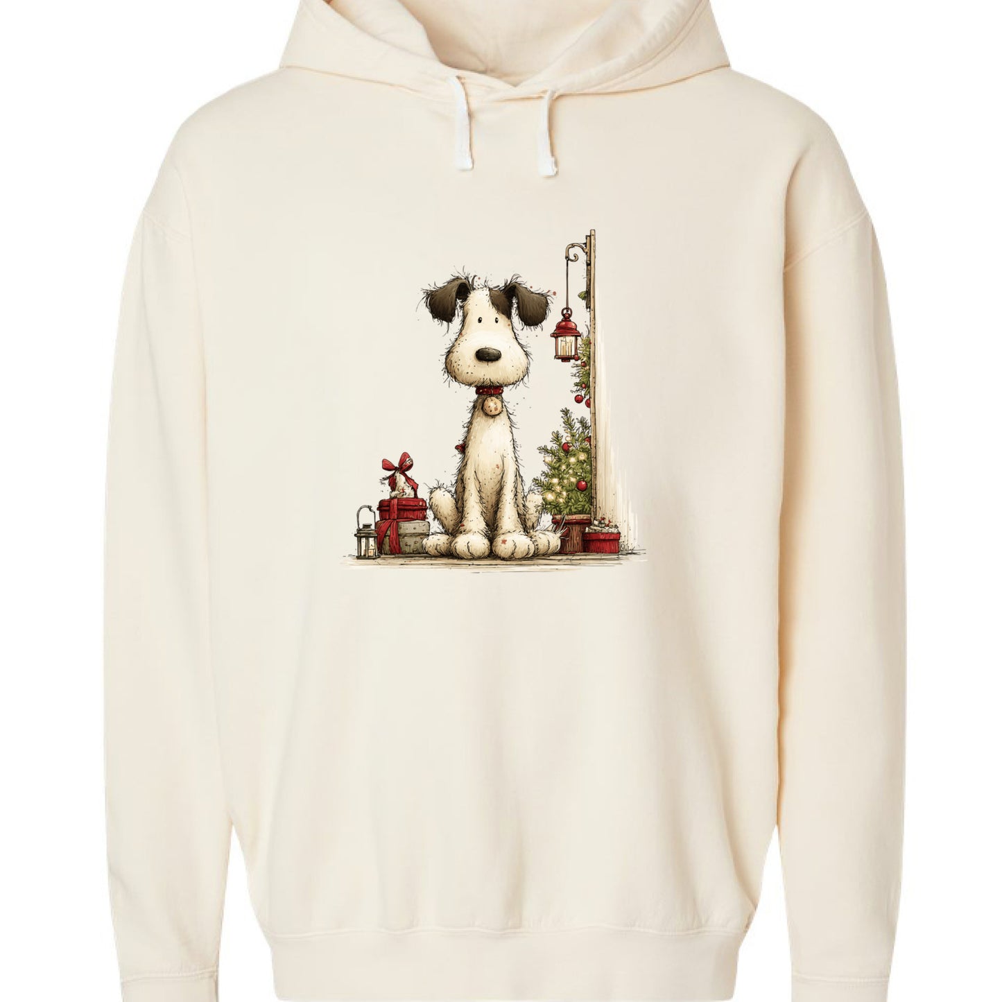 Whimsy Holiday Scene - Comfort Colors Festive Sweatshirt - Purrfect Pet Haven