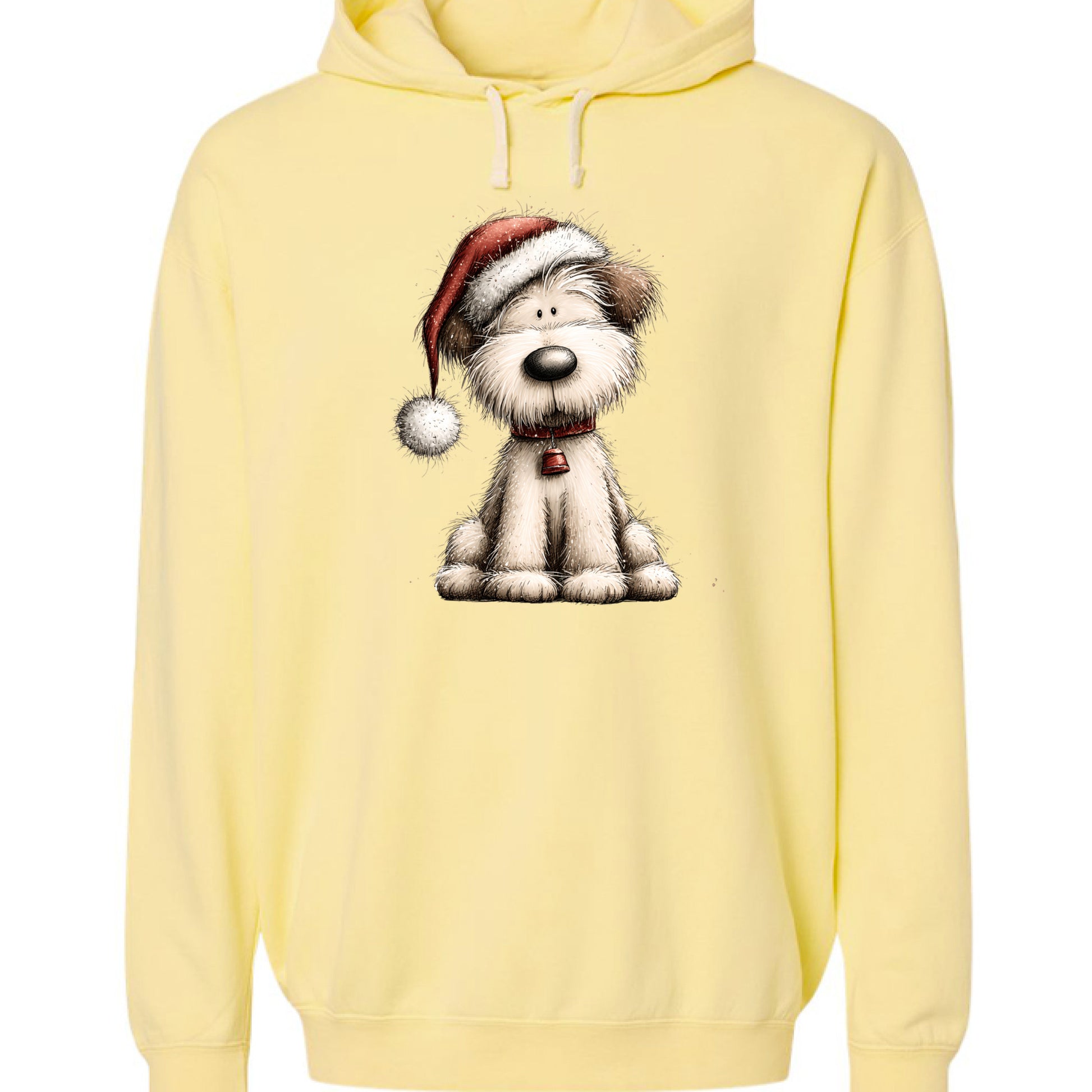 Whimsy Santa Hat - Comfort Colors Holiday Sweatshirt - Purrfect Pet Haven
