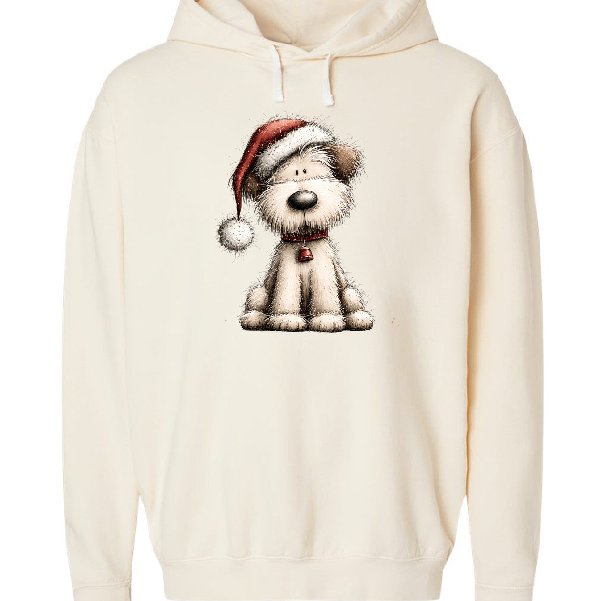 Whimsy Santa Hat - Comfort Colors Holiday Sweatshirt - Purrfect Pet Haven
