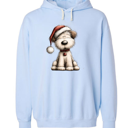 Whimsy Santa Hat - Comfort Colors Holiday Sweatshirt - Purrfect Pet Haven