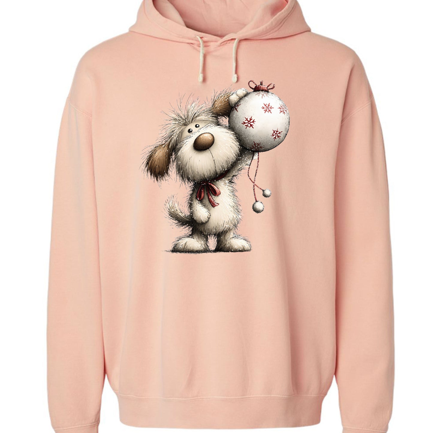 Whimsy Dog Ornament - Comfort Colors Holiday Sweatshirt - Purrfect Pet Haven
