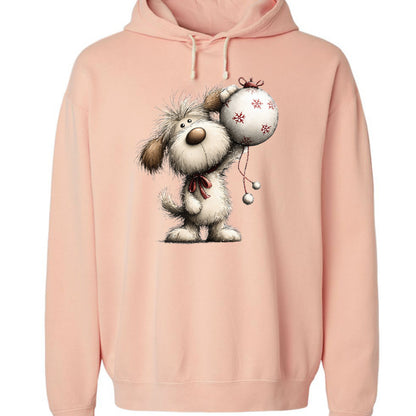 Whimsy Dog Ornament - Comfort Colors Holiday Sweatshirt - Purrfect Pet Haven