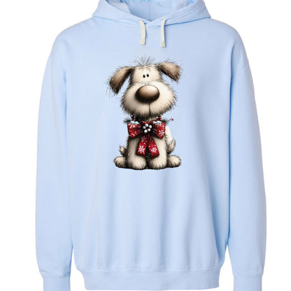 Comfort Colors Whimsy Ribbon Pup Hoodie - Purrfect Pet Haven