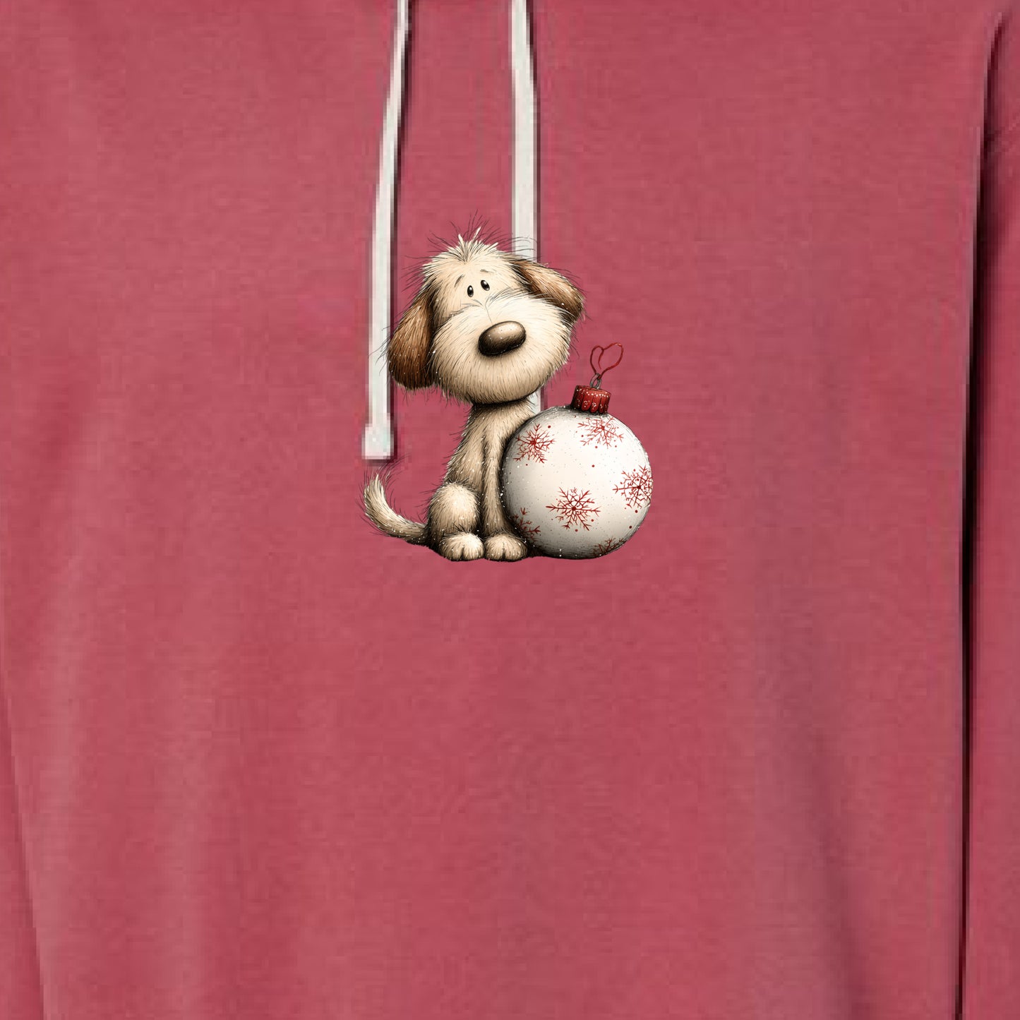 Comfort Colors Whimsy Ornament Pup Hoodie - Purrfect Pet Haven
