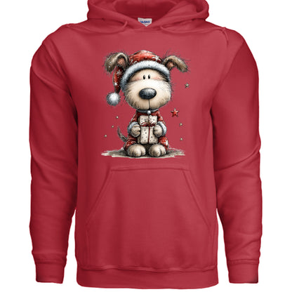Whimsy Pup Christmas - Dog Lover Holiday Hoodie Gift - Purrfect Pet Haven