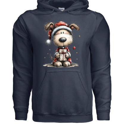 Whimsy Pup Christmas - Dog Lover Holiday Hoodie Gift - Purrfect Pet Haven