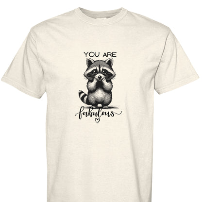 Comfort Colors T-Shirt - Inspirational You Are Fabulous - Purrfect Pet Haven