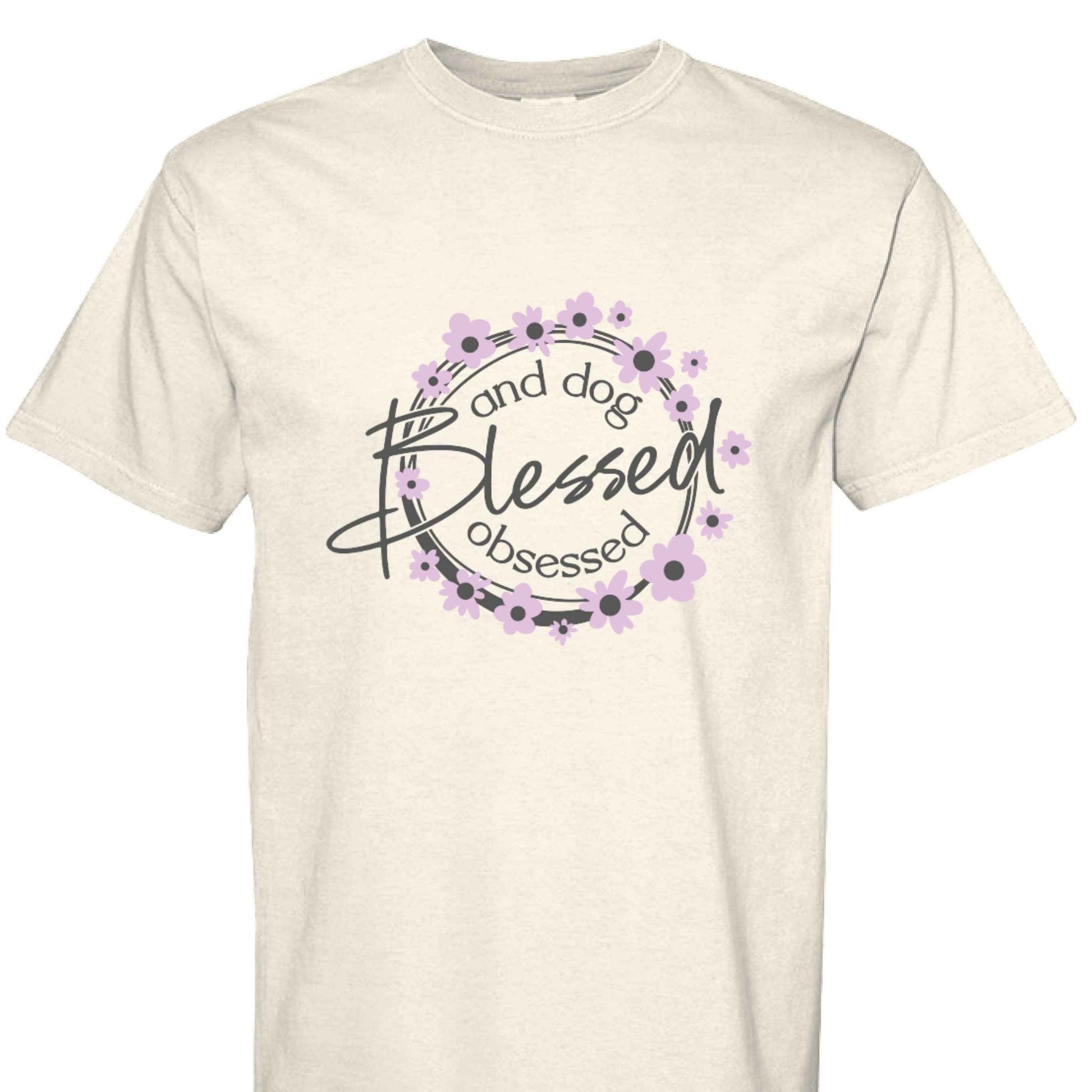 Comfort Colors T-Shirt - Blessed Dog Obsessed