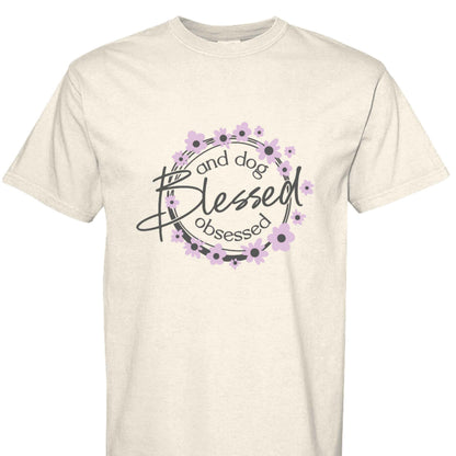 Comfort Colors T-Shirt - Blessed Dog Obsessed
