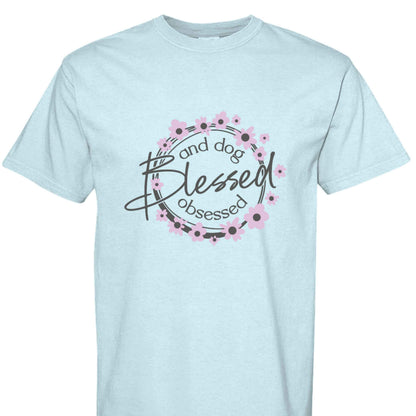 Comfort Colors T-Shirt - Blessed Dog Obsessed