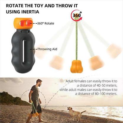 Indestructible Dog Rope Toy - Heavy Duty Fetch & Tug Toy for Aggressive Chewers - Purrfect Pet Haven