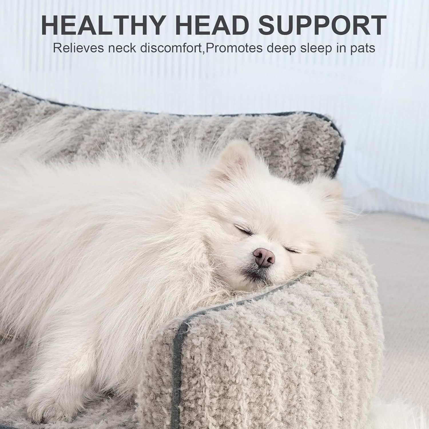 Orthopedic Pet Sofa - Small to Medium Size - Purrfect Pet Haven