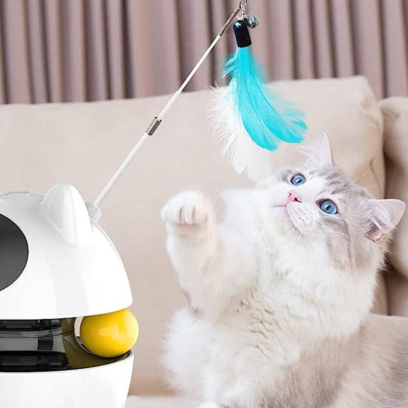 Automatic Laser Cat Toy with 360° Rotation - USB Rechargeable - Purrfect Pet Haven
