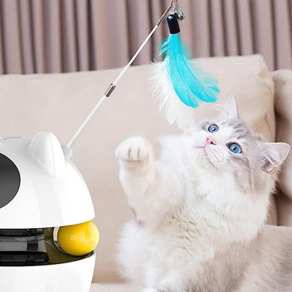 Automatic Laser Cat Toy with 360° Rotation - USB Rechargeable - Purrfect Pet Haven