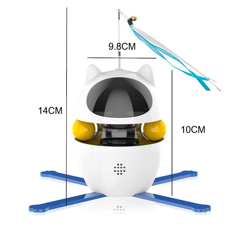 Automatic Laser Cat Toy with 360° Rotation - USB Rechargeable - Purrfect Pet Haven