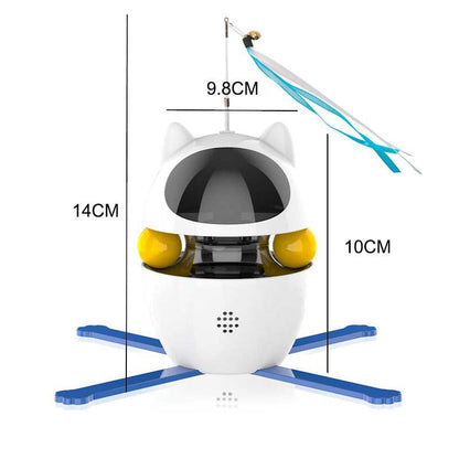 Automatic Laser Cat Toy with 360° Rotation - USB Rechargeable - Purrfect Pet Haven