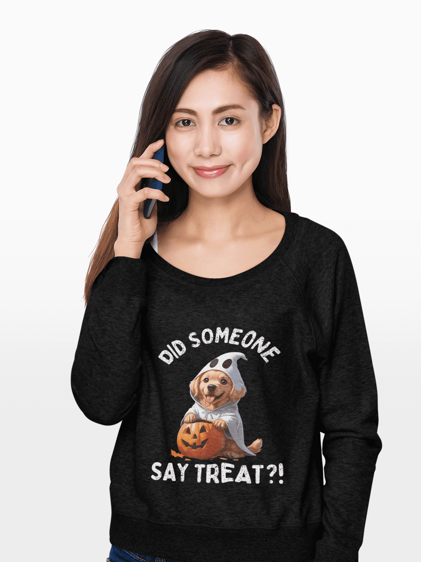 Halloween Dog Long Sleeve Tee - Unisex Pet Lover Shirt - Purrfect Pet Haven