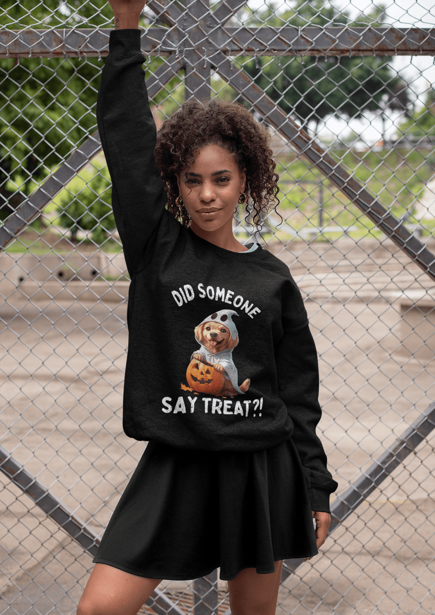 Halloween Dog Long Sleeve Tee - Unisex Pet Lover Shirt - Purrfect Pet Haven